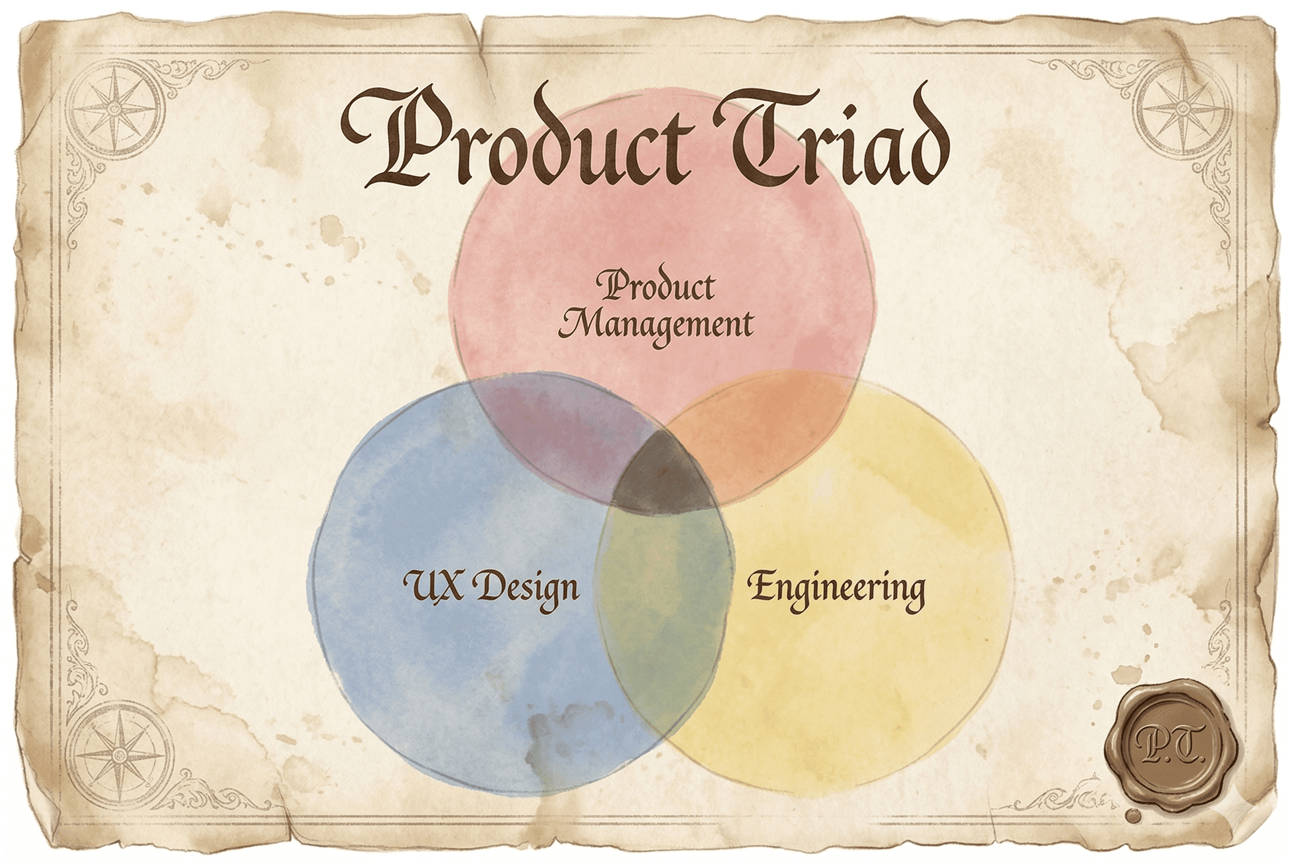 The PM Venn Diagram — Business + Tech + UX