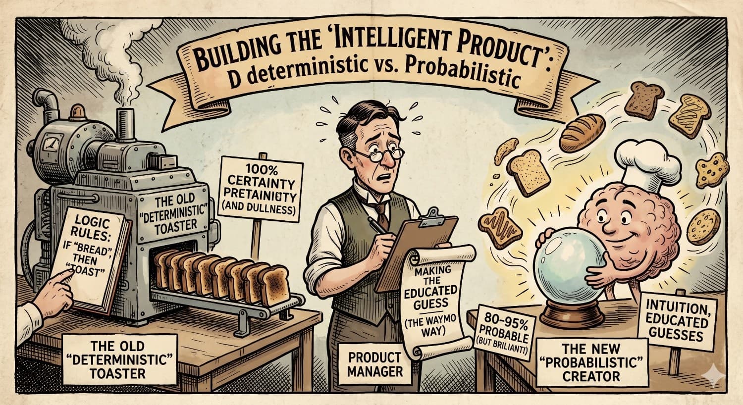 The Probability Pivot: A New Product Manager’s Guide to Building Products That Actually Think